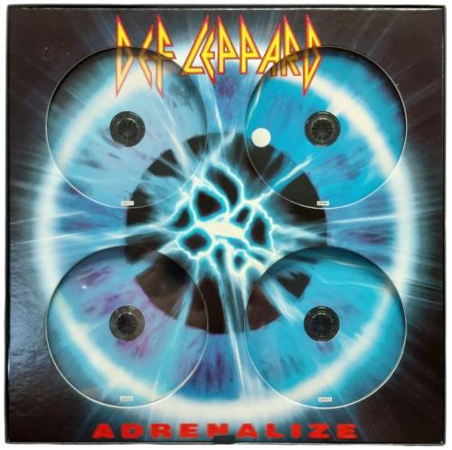 Def Leppard Let's Get Rocked - CD Singles Collector's Box